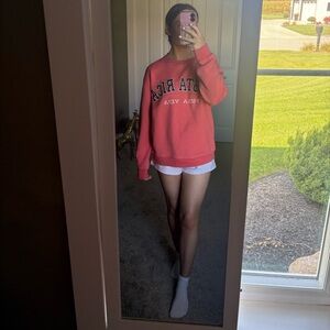 Pink Graphic Sweatshirt